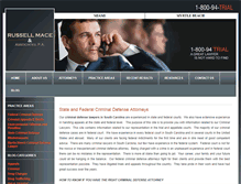 Tablet Screenshot of criminal-trial-lawyer.org